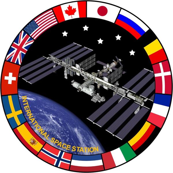 محطّة الفضاءِ الدوليّة هي الشكلُ المثالي للتعاونِ الدوليّ في الفضاء. (NASA via WikimediaCommons)