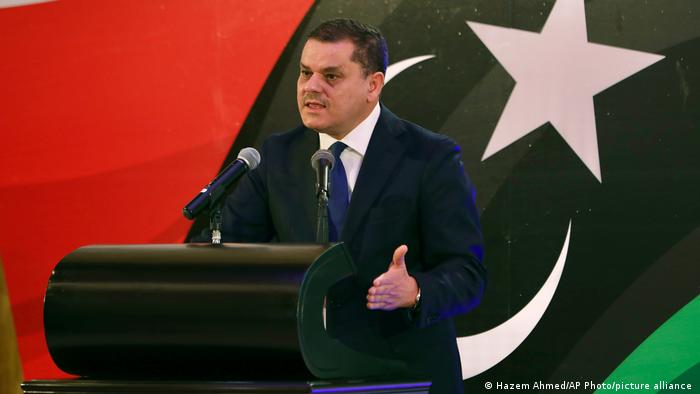 Libyen Premierminister Abdul Hamid Mohammed